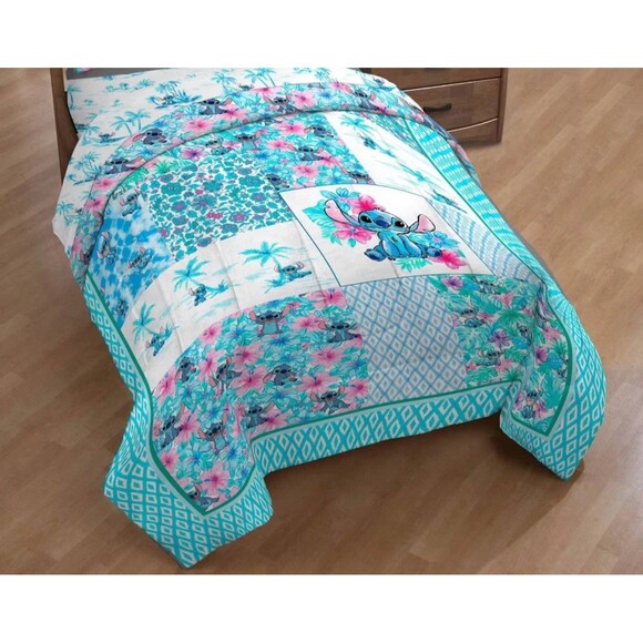 Lilo & Stitch Twin Bungalow Kids' Comforter - NEW - Picture 2 of 4